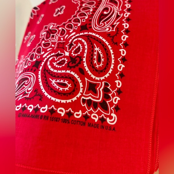 10 Pack - NEW Mystery Multicolor Cotton Paisley Bandanas - Picture 10 of 10